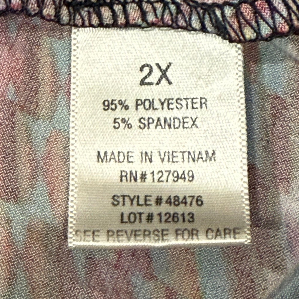 Emma & Michele Multicolor Swirl Dress - Picture 4 of 7